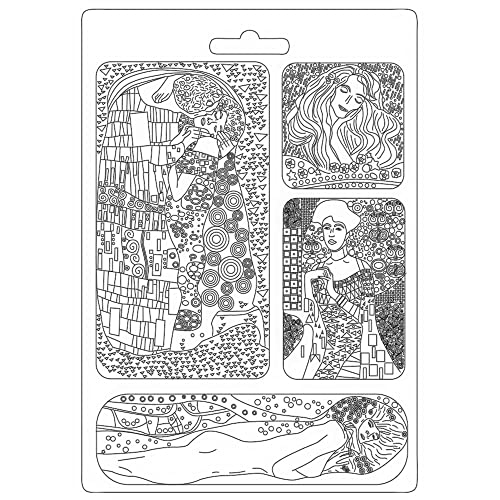 Soft Mould A4 - Klimt masterpieces Soft Mould A4 - Klimt masterpieces von Stamperia