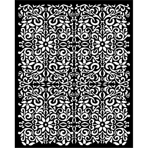Stamperia, Vintage Library Thick Stencil 20x25cm Texture Stamperia, Vintage Library Thick Stencil 20x25cm Texture von Stamperia