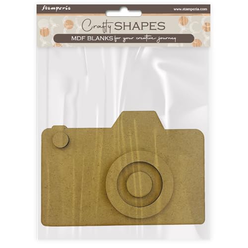 Stamperia - Crafty Shapes for Scrapbooks, Albums, Cards, Bullet Journals and More, Decorate with Papers and Paint, Perfect for Hobbies, Crafts, and Gifting (Dewdrops, Art of Photography) von Stamperia