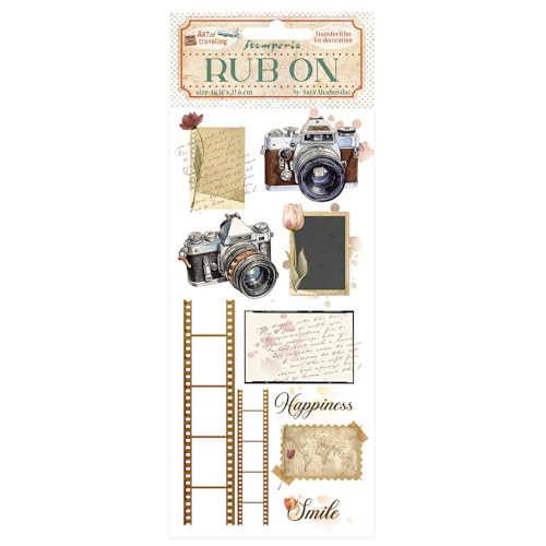 Stamperia DFLRB132 Rub-on, Assorted, 21,6 x 21,6 x 0,1 cm Stamperia DFLRB132 Rub-on, Assorted, 21,6 x 21,6 x 0,1 cm von Stamperia