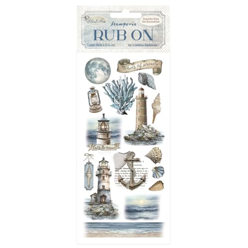 Stamperia DFLRB154 Rub-on, Assorted, 10,16 x 21,6 x 0,1 cm Stamperia DFLRB154 Rub-on, Assorted, 10,16 x 21,6 x 0,1 cm von Stamperia