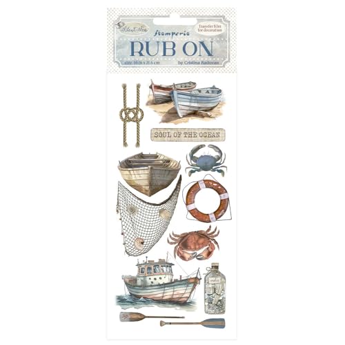 Stamperia DFLRB155 Rub-on, Assorted, 10,16 x 21,6 x 0,1 cm Stamperia DFLRB155 Rub-on, Assorted, 10,16 x 21,6 x 0,1 cm von Stamperia
