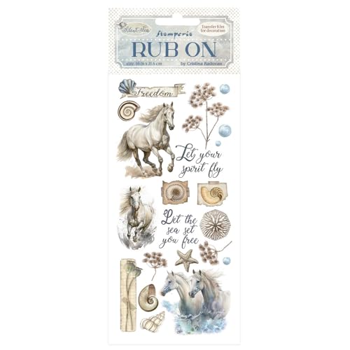 Stamperia DFLRB156 Rub-on, Assorted, 10,16 x 21,6 x 0,1 cm Stamperia DFLRB156 Rub-on, Assorted, 10,16 x 21,6 x 0,1 cm von Stamperia
