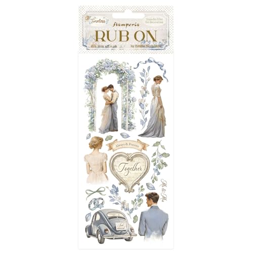 Stamperia DFLRB162 Rub-on, Assorted, 10,16 x 21,6 x 0,1 cm Stamperia DFLRB162 Rub-on, Assorted, 10,16 x 21,6 x 0,1 cm von Stamperia