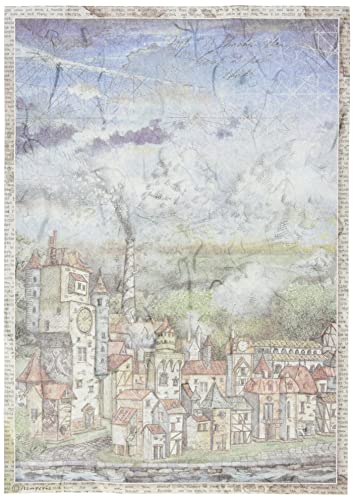 Stamperia DFSA4514 A4 Reispapier verpackt Sir Vagabond cityscape, Various Stamperia DFSA4514 A4 Reispapier verpackt Sir Vagabond cityscape, Various von Stamperia