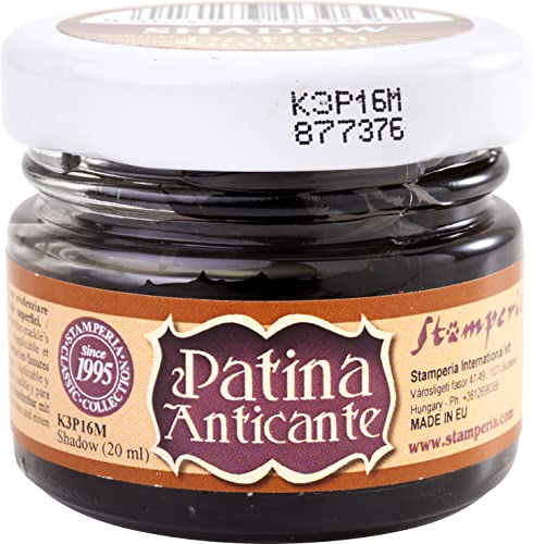Stamperia K3P16M Hautpflege-Patina, 20 ml, Schatten, mehrfarbig, 26 ml von Stamperia
