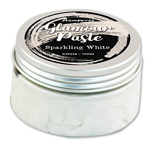 Stamperia K3P61A Glamour Paste ml 100-Sparkling, Glitter White, 100 ml, 3 Stamperia K3P61A Glamour Paste ml 100-Sparkling, Glitter White, 100 ml, 3 von Stamperia