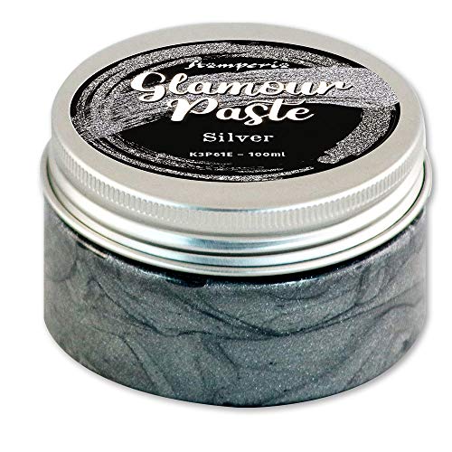 Stamperia K3P61E Glamour Paste ml 100-Silver, Silver, 100 ml, 3 Stamperia K3P61E Glamour Paste ml 100-Silver, Silver, 100 ml, 3 von Stamperia