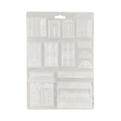 Stamperia K3PTA4584 Soft Mould A4, Grey, 14,8 x 21 x 1,1 cm von Stamperia
