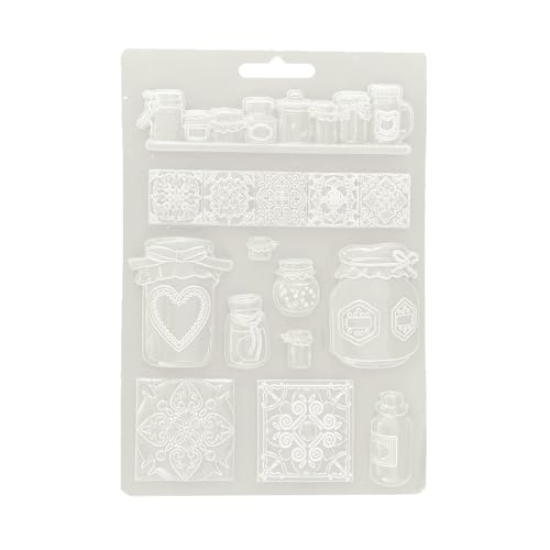 Stamperia K3PTA5665 Soft Mould A5, Black-White, 14, 8 x 21 x 1,1 cm Stamperia K3PTA5665 Soft Mould A5, Black-White, 14, 8 x 21 x 1,1 cm von Stamperia