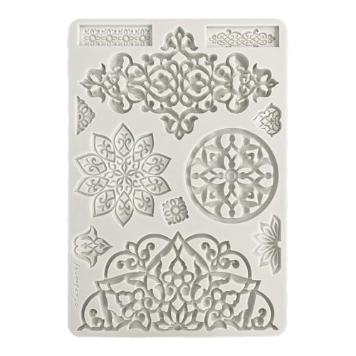 Stamperia KACMA406, Big silicon mould-Mandala, 14.8cmx21cm, 2 Count Stamperia KACMA406, Big silicon mould-Mandala, 14.8cmx21cm, 2 Count von Stamperia