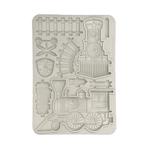 Stamperia KACMA549 Silicon Mould A5, Grey, 14,8 x 21 x 1,1 cm Stamperia KACMA549 Silicon Mould A5, Grey, 14,8 x 21 x 1,1 cm von Stamperia