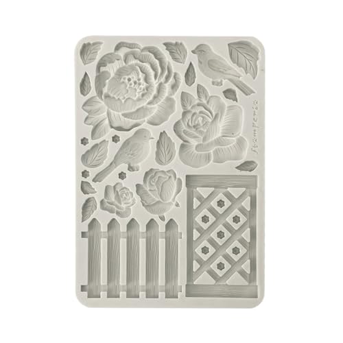 Stamperia KACMA559 Silicon Mould A5, Grey, 14,8 x 21 x 0,7 cm Stamperia KACMA559 Silicon Mould A5, Grey, 14,8 x 21 x 0,7 cm von Stamperia