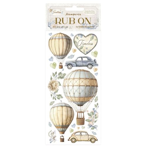 Stamperia DFLRB163 Rub-on, Assorted, 10,16 x 21,6 x 0,1 cm von Stamperia