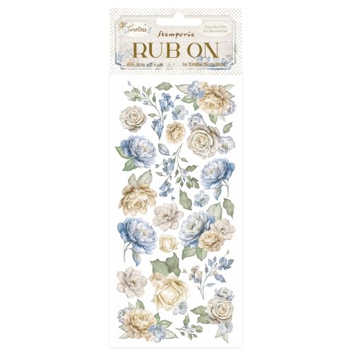 Stamperia DFLRB160 Rub-on, Assorted, 10,16 x 21,6 x 0,1 cm von Stamperia