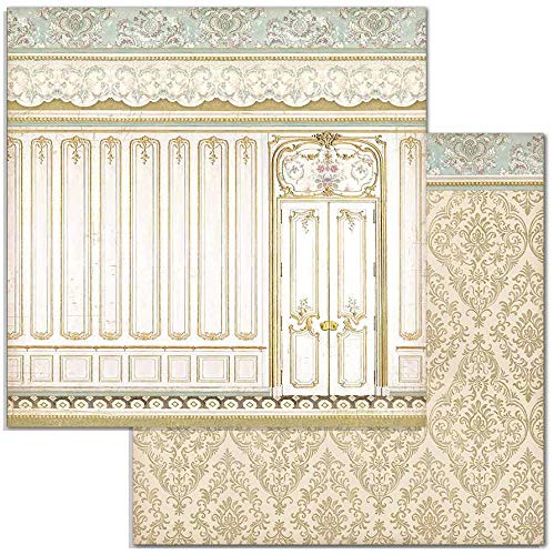 Stamperia SBB711 DS PAPR12 Scrapbooking Doppelseitiges Papier Door, Mehrfarbig, 30,5x30,5 Stamperia SBB711 DS PAPR12 Scrapbooking Doppelseitiges Papier Door, Mehrfarbig, 30,5x30,5 von Stamperia