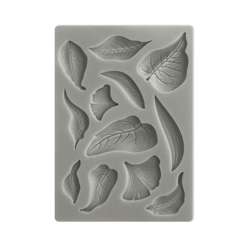 Stamperia Silikonform Sunflower Art Blätter A6 von Stamperia