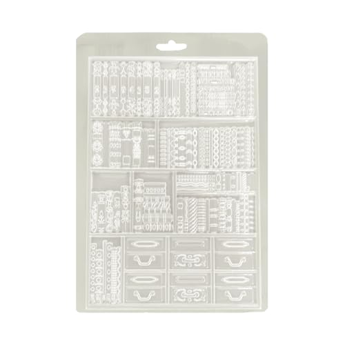 Stamperia - Soft Mould A5 for Scrapbooking, Albums, Bullet Journals and More, Suitable for Soft Clay, Ceramic Powder and More, Perfect for Hobbies, Crafts and Gifting (Venice, City of Art - Books) von Stamperia