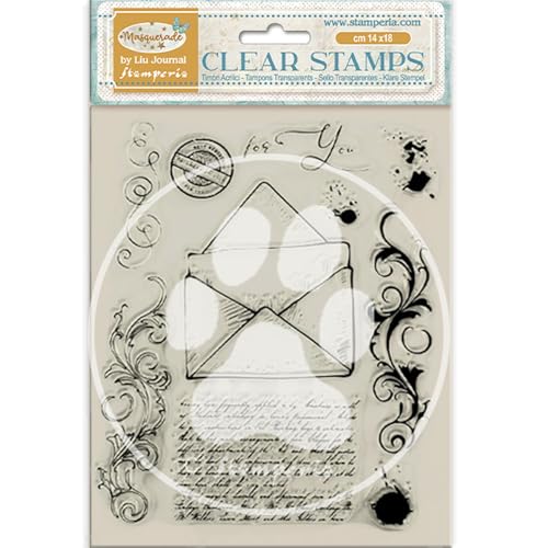 Stamperia WTK210 Acrylic Stamp, Clear, One Size Stamperia WTK210 Acrylic Stamp, Clear, One Size von Stamperia