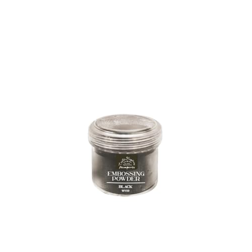 Stamperia WY09 Embossing Powder, Black, 4 x 0,5 x 4 cm Stamperia WY09 Embossing Powder, Black, 4 x 0,5 x 4 cm von Stamperia
