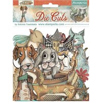 Stanzmotive "Furry Friends" von Stamperia