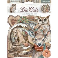 Stanzmotive "The Owl's House" von Stamperia