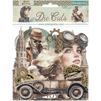 Stanzmotive "Voyages Fantastiques" von Stamperia