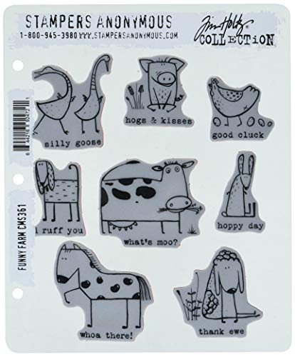 Stampers Anonymous CMS361 ClngStp THoltz Funny Farm von Stampers Anonymous