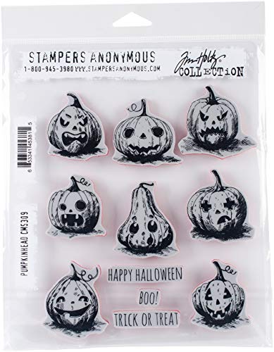 Stampers Anonymous Gummistempel-Set mit Pumpkinhead, Synthetisches Matrial, Mehrfarbig, 24.8 x 18.6 x 0.8 cm Stampers Anonymous Gummistempel-Set mit Pumpkinhead, Synthetisches Matrial, Mehrfarbig, 24.8 x 18.6 x 0.8 cm von Stampers Anonymous