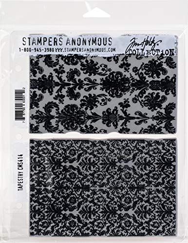 Stampers Anonymous Tapestry Cling RBBR Stempel-Set von Stampers Anonymous