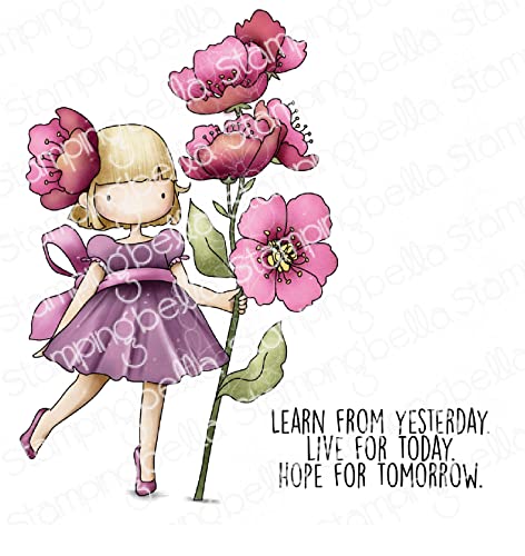 Stamping Bella, Rubber Stamp, TINY TOWNIE CHERRY BLOSSOM Stamping Bella, Rubber Stamp, TINY TOWNIE CHERRY BLOSSOM von Stamping Bella