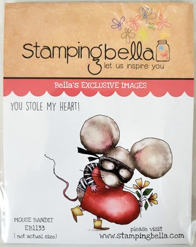 Stamping Bella Cling Stamps-Mouse Bandit -EB1133 Stamping Bella Cling Stamps-Mouse Bandit -EB1133 von Stamping Bella