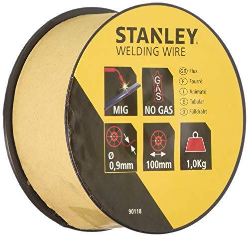 Stanley 460628 Fülldrahtrolle, No Gaz, Durchmesser 0,9 mm Stanley 460628 Fülldrahtrolle, No Gaz, Durchmesser 0,9 mm von Stanley