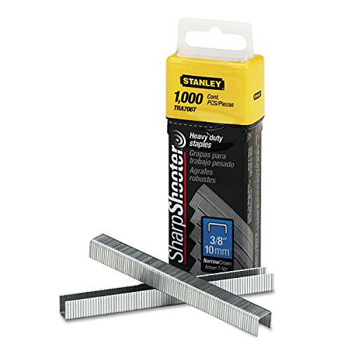 Stanley TRA706T Sharpshooter Heavy-Duty Tacker Staples, 3/8-Inch Leg Length, 1000/Box Stanley TRA706T Sharpshooter Heavy-Duty Tacker Staples, 3/8-Inch Leg Length, 1000/Box von Stanley