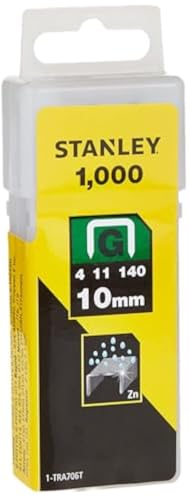 Stanley Tackerklammern Typ G 11 - 10mm 1000 Stück Stanley Tackerklammern Typ G 11 - 10mm 1000 Stück von Stanley