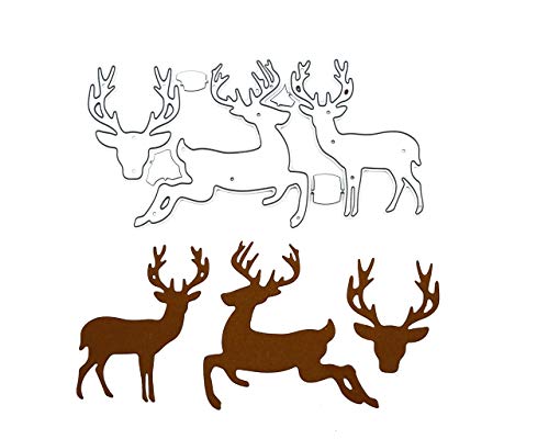 Stanzenshop Stanzschablone Drei Rentiere, Stanzschablone Weihnachten, Winter, Weihnachtsstanzen, Tiere, Stanzformen, Schablonen, Scrapbooking, Kartenherstellung Stanzenshop Stanzschablone Drei Rentiere, Stanzschablone Weihnachten, Winter, Weihnachtsstanzen, Tiere, Stanzformen, Schablonen, Scrapbooking, Kartenherstellung von Stanzenshop.de