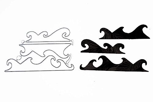 Stanzenshop Stanzschablone Drei Wellen, Meer, Wasser, Stanzformen, Schablonen, Scrapbooking, Kartenherstellung, DIY, Prägeschablonen, Papierkarten, Cutting Dies Stanzenshop Stanzschablone Drei Wellen, Meer, Wasser, Stanzformen, Schablonen, Scrapbooking, Kartenherstellung, DIY, Prägeschablonen, Papierkarten, Cutting Dies von Stanzenshop.de