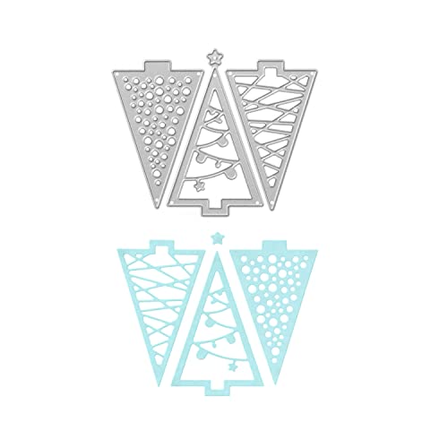 Stanzenshop Stanzschablone Drei Verschiedene Tannenbäume, Weihnachtsbaum, Weihnachten, Stanzformen, Schablonen, Scrapbooking von Stanzenshop.de