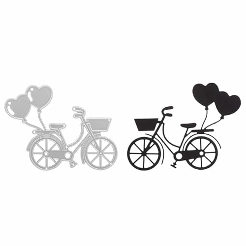 Stanzenshop Stanzschablone Fahrrad mit Luftballons, Stanzformen, Schablonen, Scrapbooking, Kartenherstellung, DIY, Prägeschablonen, Papierkarten, Cutting Dies Stanzenshop Stanzschablone Fahrrad mit Luftballons, Stanzformen, Schablonen, Scrapbooking, Kartenherstellung, DIY, Prägeschablonen, Papierkarten, Cutting Dies von Stanzenshop.de