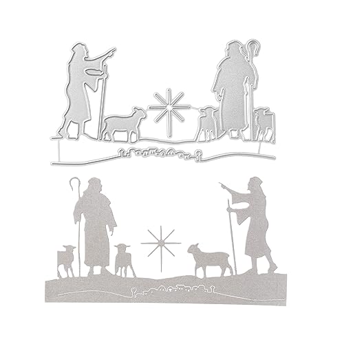 Stanzenshop Stanzschablone Hirten, Weihnachten, Bethlehem, Schafe, Stanzformen, Schablonen, Scrapbooking, Kartenherstellung, DIY, Prägeschablonen, Papierkarten, Cutting Dies Stanzenshop Stanzschablone Hirten, Weihnachten, Bethlehem, Schafe, Stanzformen, Schablonen, Scrapbooking, Kartenherstellung, DIY, Prägeschablonen, Papierkarten, Cutting Dies von Stanzenshop.de