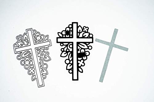 Stanzenshop Stanzschablone Kreuz mit Blumen, Stanzschablonen Kommunion, Konfirmation, Stanzformen, Schablonen, Scrapbooking, Kartenherstellung, DIY, Prägeschablonen Stanzenshop Stanzschablone Kreuz mit Blumen, Stanzschablonen Kommunion, Konfirmation, Stanzformen, Schablonen, Scrapbooking, Kartenherstellung, DIY, Prägeschablonen von Stanzenshop.de
