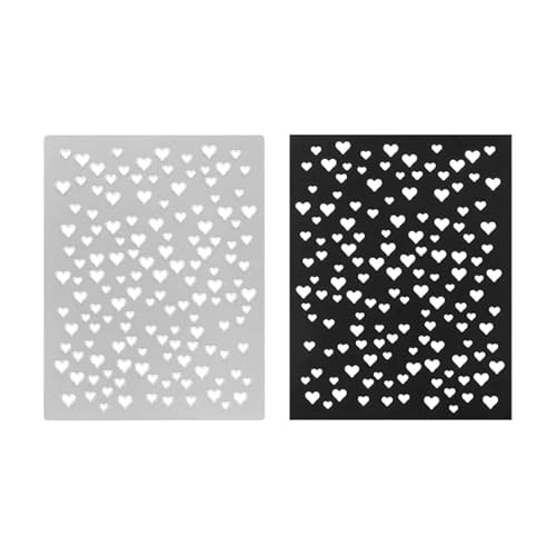 Stanzenshop Stanzschablone Platte mit Herzen, Hintergrund Karten, Stanzformen, Schablonen, Scrapbooking, Kartenherstellung, DIY, Prägeschablonen, Papierkarten, Cutting Dies Stanzenshop Stanzschablone Platte mit Herzen, Hintergrund Karten, Stanzformen, Schablonen, Scrapbooking, Kartenherstellung, DIY, Prägeschablonen, Papierkarten, Cutting Dies von Stanzenshop.de