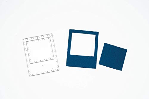 Stanzenshop Stanzschablone Rahmen für Polaroidbild, Stanzschablone Rahmen, Stanzformen, Schablonen, Scrapbooking, Kartenherstellung, DIY, Prägeschablonen Stanzenshop Stanzschablone Rahmen für Polaroidbild, Stanzschablone Rahmen, Stanzformen, Schablonen, Scrapbooking, Kartenherstellung, DIY, Prägeschablonen von Stanzenshop.de