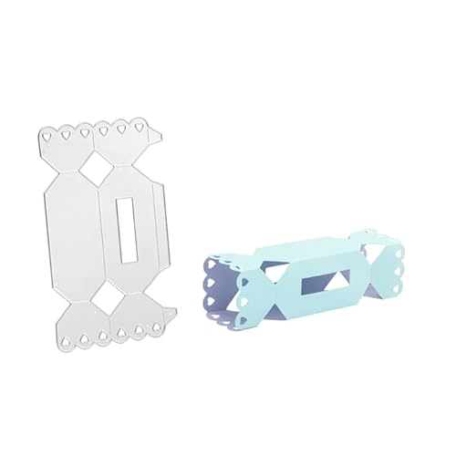 Stanzenshop Stanzschablone Schachtel in Bonbonform, Stanzschablone Schachtel, Stanzschablone Box, Stanzschablone Kästchen, Stanzformen, Schablonen, Scrapbooking Stanzenshop Stanzschablone Schachtel in Bonbonform, Stanzschablone Schachtel, Stanzschablone Box, Stanzschablone Kästchen, Stanzformen, Schablonen, Scrapbooking von Stanzenshop.de