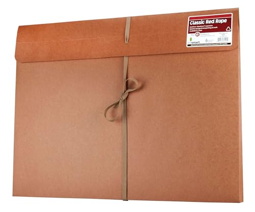 Star Products Stoff-Krawattenband-Kunst-Portfolio, rot, 26 x 20 x 2 Inches Star Products Stoff-Krawattenband-Kunst-Portfolio, rot, 26 x 20 x 2 Inches von Star Products