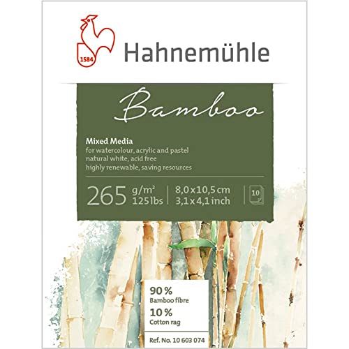 10603074 Bambus Mixed Media Pad – 265 GSM von BAMBOO