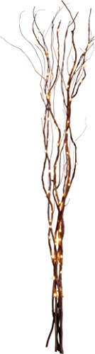 Star 584-33, Weidendeko"Willow", 24 warmwhite LED, Holz, Braun, 0.8 x 0.8 x 6.0 cm Star 584-33, Weidendeko"Willow", 24 warmwhite LED, Holz, Braun, 0.8 x 0.8 x 6.0 cm von Star