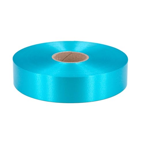 Geschenkband Ringelband 31mm x 100m wasserfest - 30 FARBEN in 5/10/19/31/50mm - Dekoband aus Kunststoff - Polyband Schleifenband zum Basteln von Weihnachtssternen & Autoschleifen - Türkis Geschenkband Ringelband 31mm x 100m wasserfest - 30 FARBEN in 5/10/19/31/50mm - Dekoband aus Kunststoff - Polyband Schleifenband zum Basteln von Weihnachtssternen & Autoschleifen - Türkis von Star