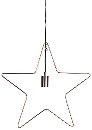 Star Hängestern Ramsvik, ca. 55 x 55 cm, mit E27 Fassung, Farbe: kupfer/messing Star Hängestern Ramsvik, ca. 55 x 55 cm, mit E27 Fassung, Farbe: kupfer/messing von Star