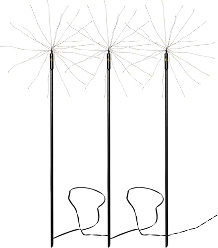 LED-Dekostab 'Firework Outdoor', 3er Set, 65x200cm LED-Dekostab 'Firework Outdoor', 3er Set, 65x200cm von Star